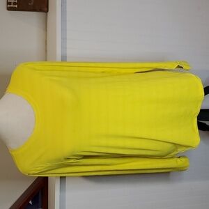 Zyia‎ active stripe Top with thumb holes Medium